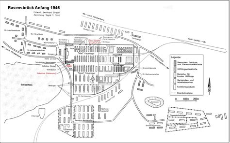 Ravensbruck Concentration Camp Map