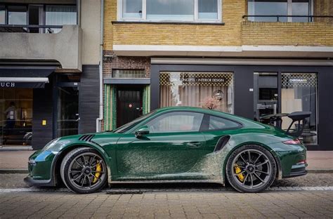 Just Wow A Stunning Pts British Racing Green 991 Gt3 Rs With Slovakian