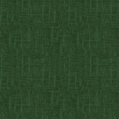 Emerald Green Fabric Solid Cotton Fabric Linen Texture Etsy