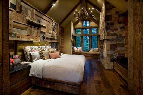 Mountain Cabin Rustic Bedroom Phoenix By Imi Design Llc