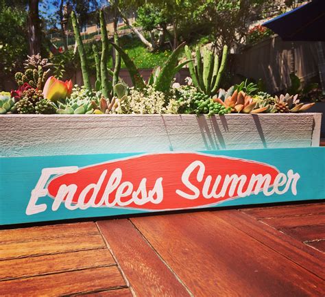Endless Summer Wood Sign By Thecreatedsign Baseball Decor Endless