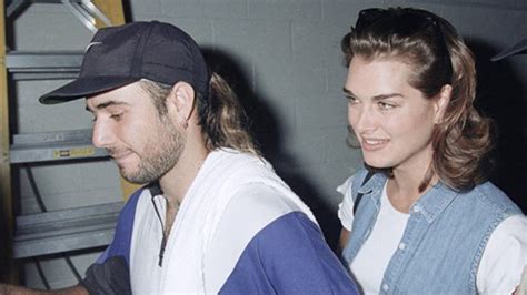 Brooke Shields And Andre Agassi