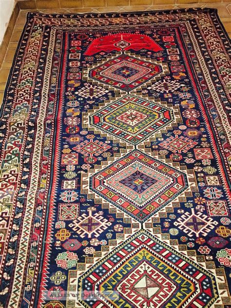 120 Jahre Antiker Originaler Shirvan Kasak Teppich Old Rug ...