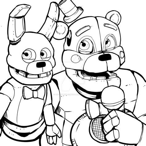 List Of Fnaf Colouring In References