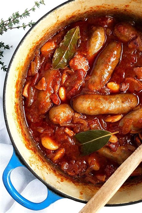 hairy bikers sausage casserole  tested recipe sausage  bean casserole sausage