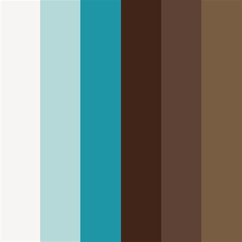 Blue With Brown Color Palette Brown Color Palette Brown Color
