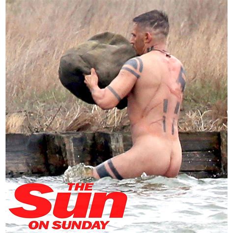 Model Of The Day Actor Tom Hardy Naked On Set Of “taboo” Pics And Video