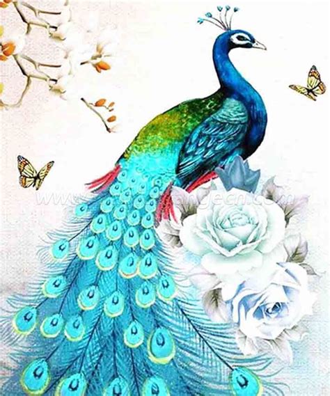 Peacock Diy 5d Diamond Painting Kits For Adults Rhinestone Gem Art