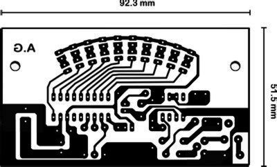 Electronic circuits, printed circuit board pcb design, diy kits, circuit diagrams, electronics hobby schematics. Retro LED - VU Meter