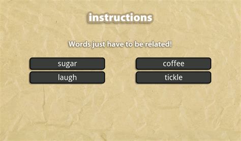 word to word a fun and addictive free word association game amazon ca appstore for android