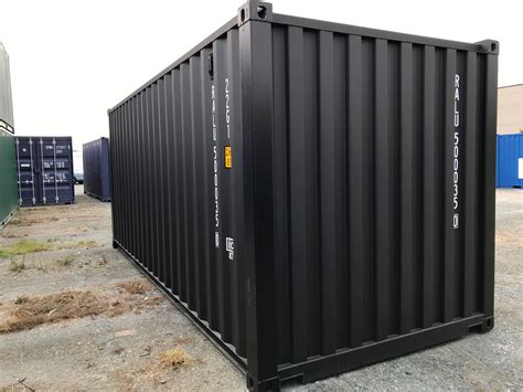 20ft Black Shipping Container First Trip Promotions Mechanic