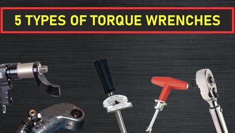 5 Types Of Torque Wrenches Toolhustle
