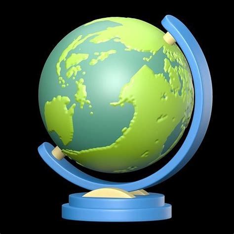 World Sphere 3d Model Cgtrader