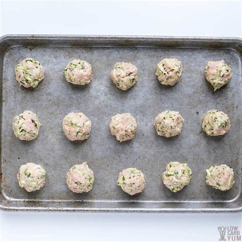 Turkey Zucchini Meatballs Or Chicken