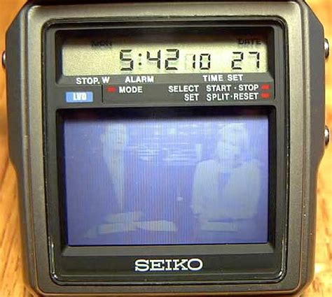 The Seiko Tv Watch From 1982 Rpics