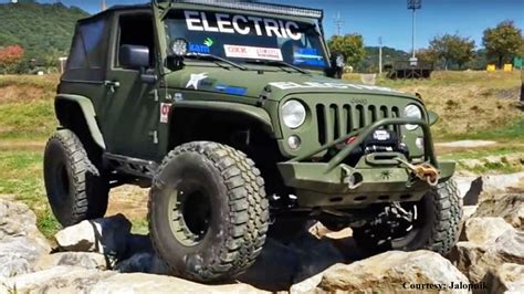 cadxs electric jeep wranglers  earth day jk forum