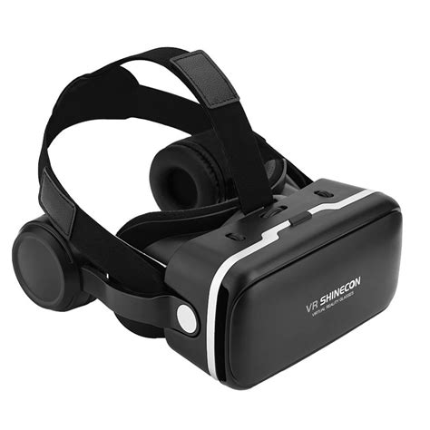 vr shinecon virtual reality 3d glasses with remote pad