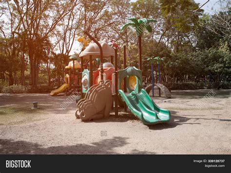Playground Equipment Image And Photo Free Trial Bigstock