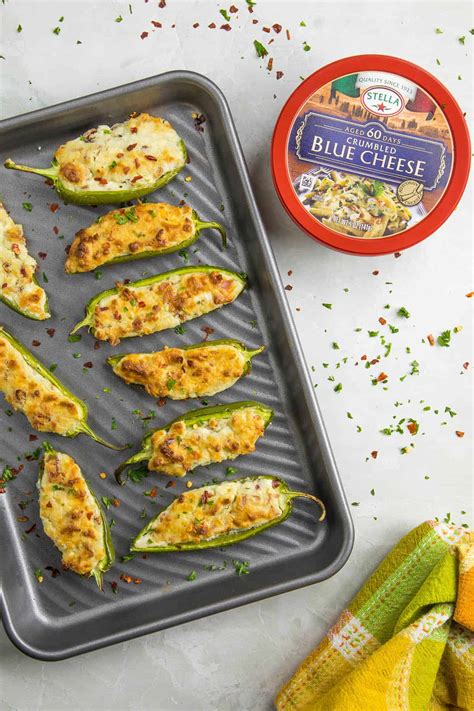 Blue Cheese And Bacon Stuffed Jalapeno Poppers Chili