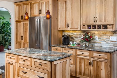 natural hickory kitchen cabinets tutorial pics