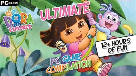 Dora The Explorer All Official Pc Games Compilation 2002 2010 No