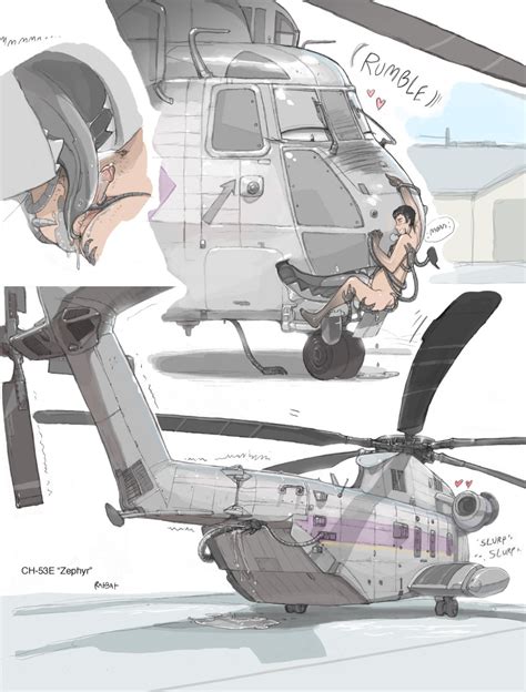 Rule 34 Aircraft English Text Fellatio Female Helicopter
