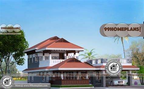Modern Nalukettu Designs 60 New Two Story House Plans Stylish Ideas