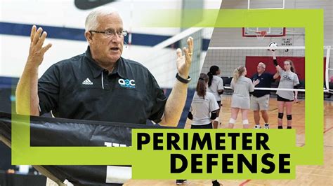 Defensive Systems Perimeter Defense The Art Of Coaching Volleyball