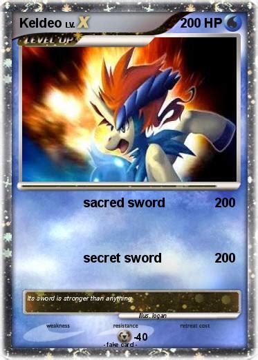 Pokemon twilight wings episode 4: Pokémon Keldeo 1120 1120 - sacred sword - My Pokemon Card