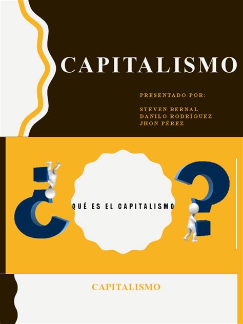 Diapositivas Del Capitalismo Pdf Capitalismo Capital Economía