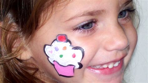 Easy Face Painting Cheek Designs For Beginners Youtube