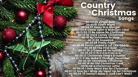 Country Christmas Songs Full Album Youtube