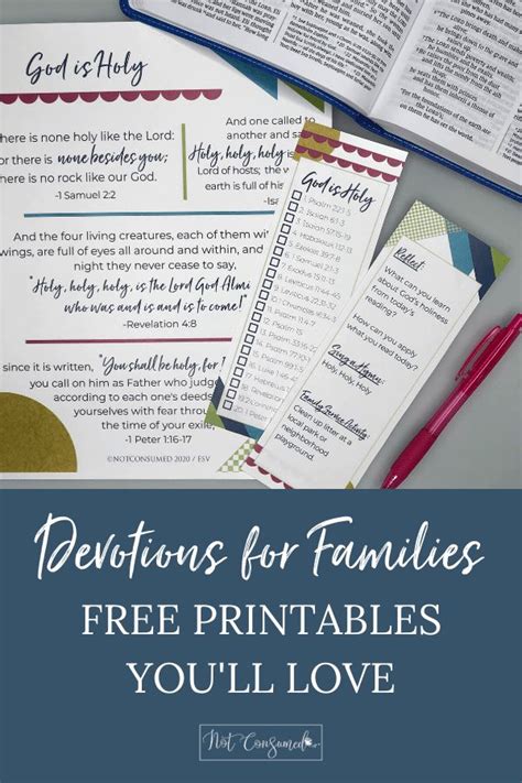 Simple Devotions For Families Free Printables Youll Love In 2020