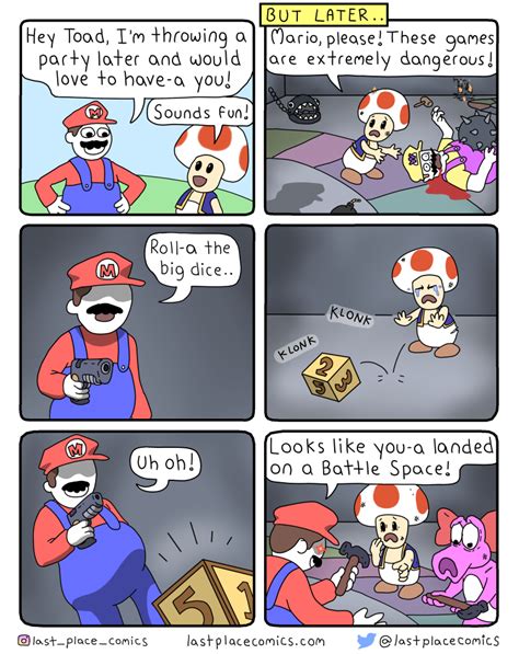 Marios Party Last Place Comics