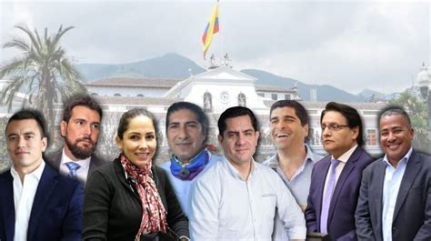Candidatos Presidenciales Ecuador 2023