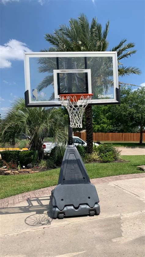 Official Nba Spalding Basketball Hoop For Sale In Houston Tx Offerup