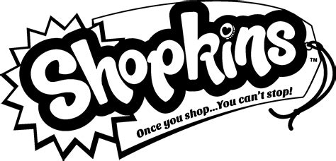 Shopkins Black Logo Vector Ai Png Svg Eps Free Download