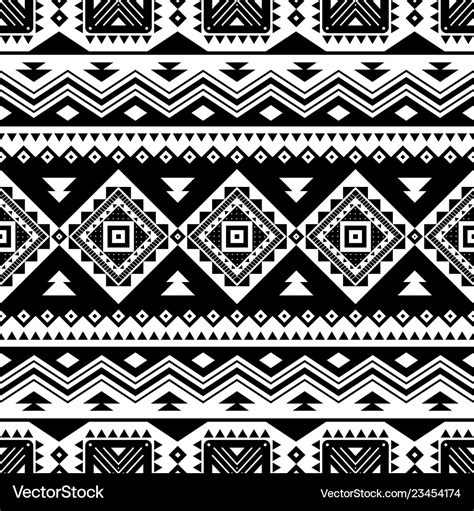 Tribal Ethnic Seamless Pattern Royalty Free Vector Image