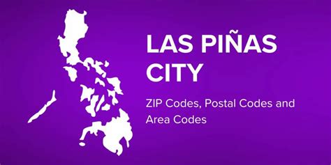 Las Piñas Zip Codes And Area Codes 2023 Updated List Tech Pilipinas