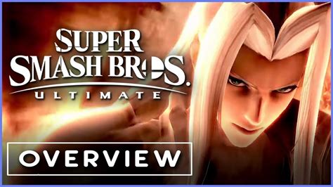 Sephiroth S Victory Pose Animations Super Smash Bros Ultimate Fighter Pass Youtube