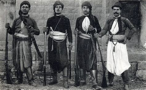 Christian Militiamen Of Mount Lebanon During The 1860 Mount Lebanon