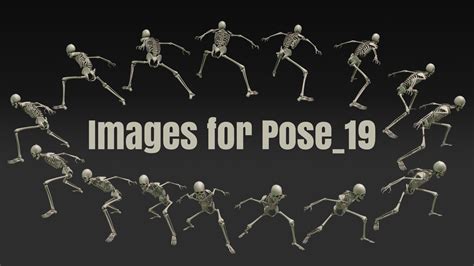 Artstation Skeleton Anatomy Poses 1400 Reference Images