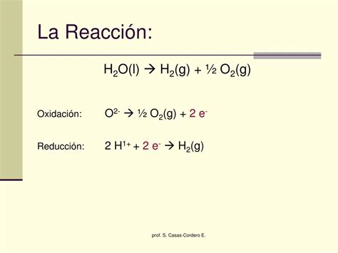 Ppt Reacciones Redox Powerpoint Presentation Free Download Id5462431