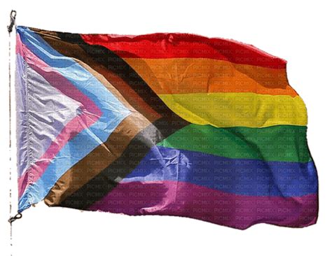 Progress Flag Progress Flag Waving Gay Rainbow Pride Lgbt