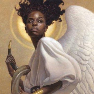 African American Angel Art Prints Gifts And Collectibles The Black