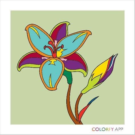 Una Flor Para Otra Flor Colorful Art Colorfy Diy Dragonfly Crafts