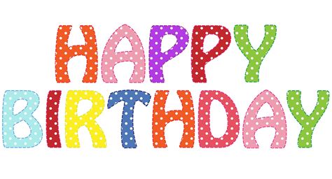 Happy Birthday Text Clipart Free Pictures Clipartix