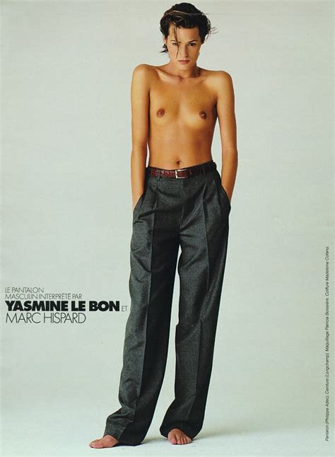 Celebrity Birthdays Picture Original Yasmin Lebon Topless