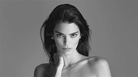 Kendall Jenner Almost Frees The Nipple During Nude Photo Shoot The Blast