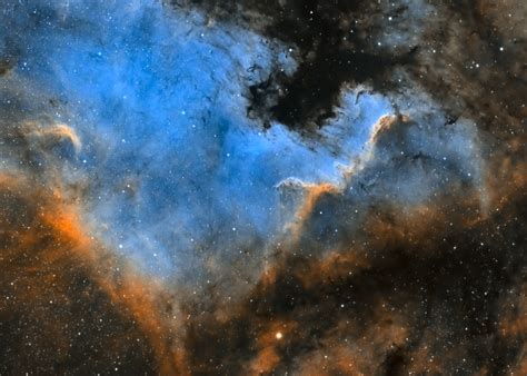 The North American Nebula Ngc 7000 Telescope Live